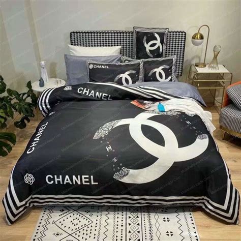 chanel bedding set king size.